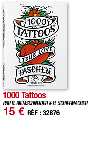 1000 Tattoos   PAR B  RIEMSCHNEIDER & H  SCHIFFMACHER 15   RÉF : 32876