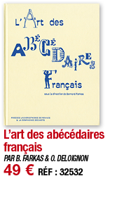 L art des abécédaires français   PAR B  FARKAS & O  DELOIGNON 49   RÉF : 32532