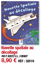 Navette spatiale au décollage   PAR P  BENTLY & L  CONWAY 8,90   RÉF : 32519