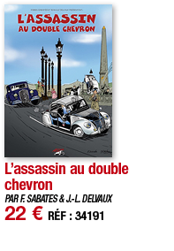 L assassin au double chevron   PAR F  SABATES & J -L  DELVAUX 22   RÉF : 34191