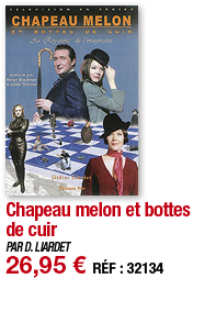 Chapeau melon et bottes de cuir   PAR D  LIARDET 26,95   RÉF : 32134