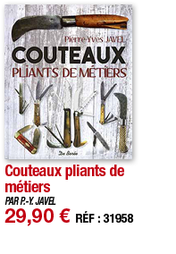 Couteaux pliants de métiers   PAR P -Y  JAVEL 29,90   RÉF : 31958