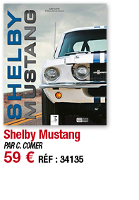 Shelby Mustang   PAR C  COMER 59   RÉF : 34135