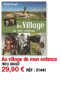 Au village de mon enfance   PAR D  BRUGES 29,90   RÉF : 31441