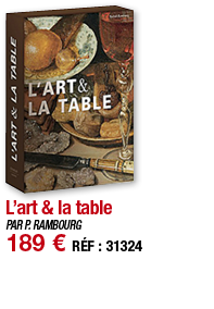 L art & la table   PAR P  RAMBOURG 189   RÉF : 31324