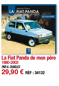 La Fiat Panda de mon père 1980-2003 PAR A  CHARLES 29,90   RÉF : 34132