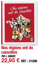 Nos régions ont du caractère   PAR J  GIMARD 22,95   RÉF : 31290