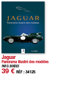 Jaguar Panorama illustré des modèles PAR D  BORDES 39   RÉF : 34125