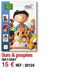 Ours & poupées   PAR P  PASKY 15   RÉF : 30124