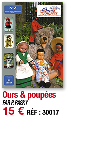 Ours & poupées   PAR P  PASKY 15   RÉF : 30017