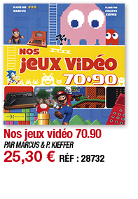 Nos jeux vidéo 70 90   PAR MARCUS & P  KIEFFER 25,30   RÉF : 28732