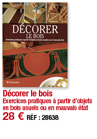 Décorer le bois Exercices pratiques à partir d objets en bois usuels ou en mauvais état 28   RÉF : 28638