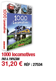 1000 locomotives   PAR A  PAPAZIAN 31,20   RÉF : 27534