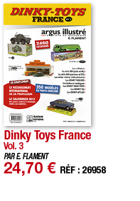 Dinky Toys France Vol  3 PAR E  FLAMENT 24,70   RÉF : 26958