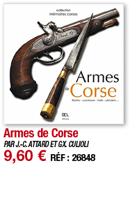 Armes de Corse   PAR J -C  ATTARD ET GX  CULIOLI 9,60   RÉF : 26848