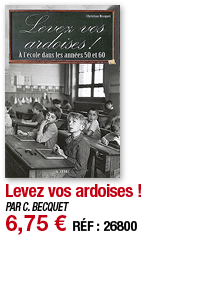 Levez vos ardoises     PAR C  BECQUET 6,75   RÉF : 26800