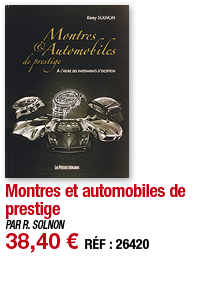 Montres et automobiles de prestige   PAR R  SOLNON 38,40   RÉF : 26420