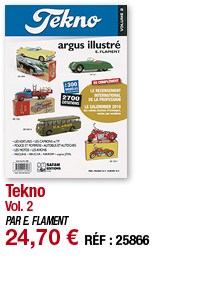 Tekno Vol  2 PAR E  FLAMENT 24,70   RÉF : 25866