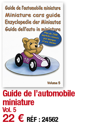 Guide de l automobile miniature Vol  5 22   RÉF : 24562