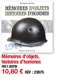 Mémoires d objets, histoires d hommes   PAR F  BERTIN 10,80   RÉF : 23675