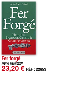 Fer forgé   PAR A  MERCUZOT 23,20   RÉF : 22953