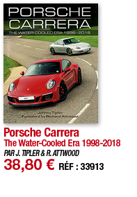Porsche Carrera The Water-Cooled Era 1998-2018 PAR J  TIPLER & R  ATTWOOD 38,80   RÉF : 33913