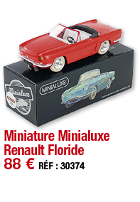 Miniature Minialuxe Renault Floride   88   RÉF : 30374