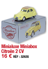 Minialuxe Miniabox Citroën 2 CV   16   RÉF : 32635