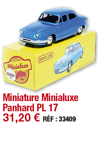 Miniature Minialuxe Panhard PL 17   31,20   RÉF : 33409