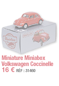 Miniature Miniabox Volkswagen Coccinelle   16   RÉF : 31460