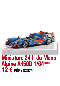 Miniature 24 h du Mans Alpine A450B 1 64eme     12   RÉF : 33974