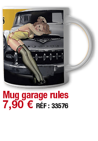 Mug garage rules   7,90   RÉF : 33576