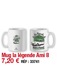Mug la légende Ami 8   7,20   RÉF : 33741