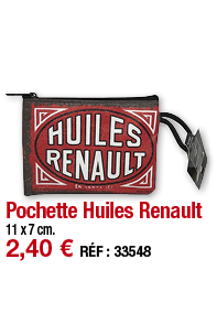Pochette Huiles Renault   11 x 7 cm  2,40   RÉF : 33548