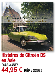 Histoires de Citroën DS en Asie   PAR P  JAMMES 44,95   RÉF : 33625