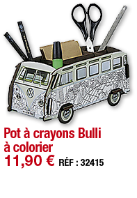 Pot à crayons Bulli à colorier   11,90   RÉF : 32415