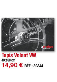 Tapis Volant VW   40 x 60 cm 14,90   RÉF : 30844