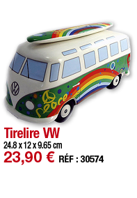 Tirelire VW   24 8 x 12 x 9 65 cm 23,90   RÉF : 30574