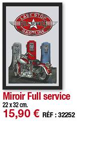Miroir Full service   22 x 32 cm  15,90   RÉF : 32252