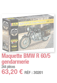 Maquette BMW R 60 5 gendarmerie 244 pièces 63,20   RÉF : 30201
