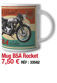 Mug BSA Rocket   7,50   RÉF : 33562