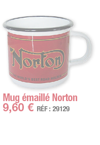 Mug émaillé Norton   9,60   RÉF : 29129