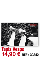 Tapis Vespa   14,90   RÉF : 30842