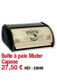 Boîte à pain Mister Capone   27,50   RÉF : 32649
