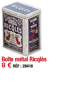 Boîte métal Ricqlès   8   RÉF : 28416