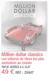 Million dollar classics Les voitures de rêves les plus exclusives au monde PAR M  DERRICK & S  CLAY 49   RÉF : 33447